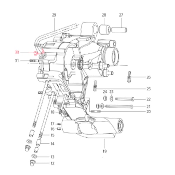 Schlauchklemme Entlüftungsschlauch Ø 7-10 mm, LML für LML Star 125-200 4T/Star Deluxe 125-150 4S/Speedy