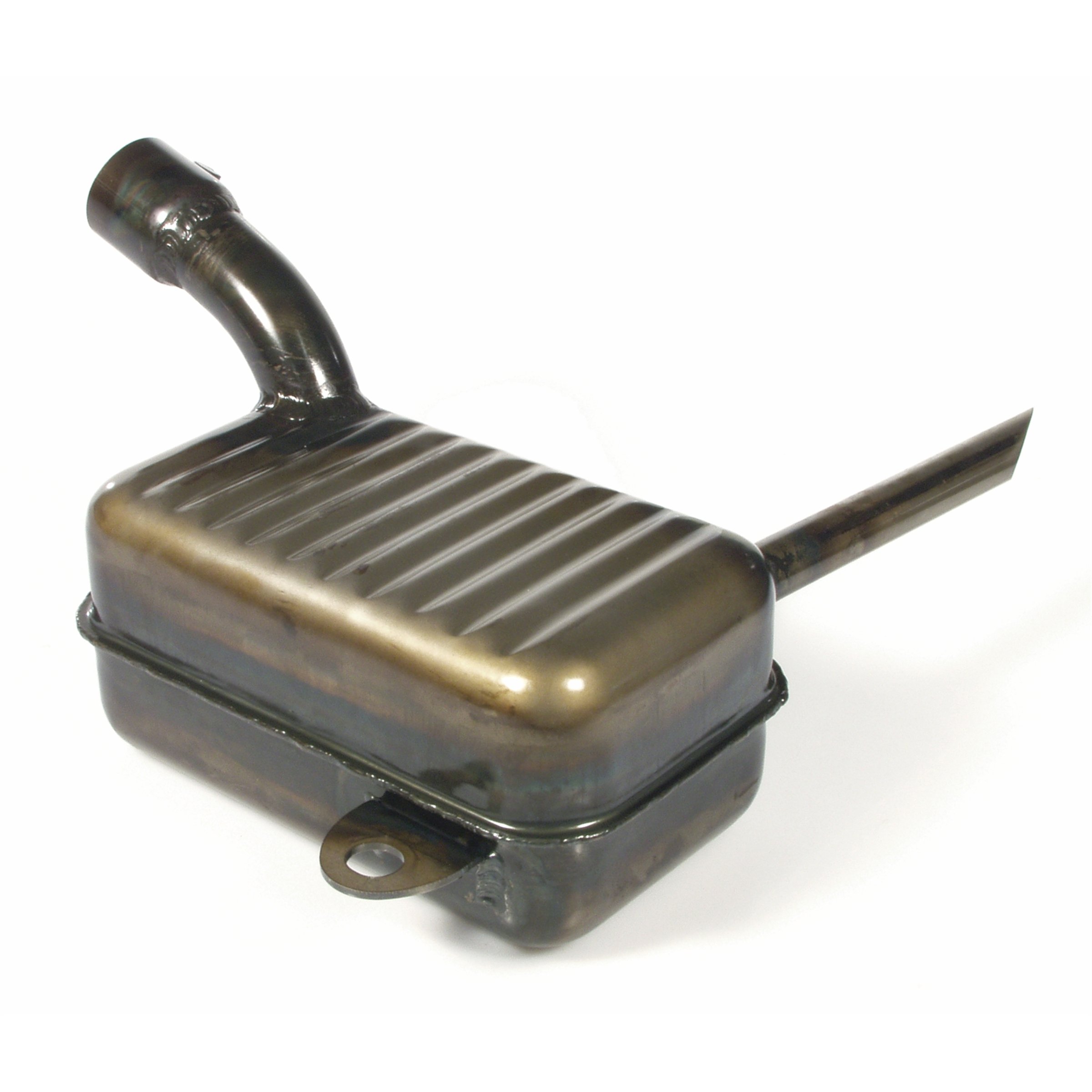 Auspuff PASCOLI für Vespa 125 V32T/V33T/1952 ->/ U Modell VU1T 1953/Motovespa für Vespa 125 V32T/V33T/1952 ->/ U Modell VU1T 1953/Motovespa