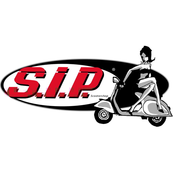 Aufkleber SIP Logo mit PinUp 