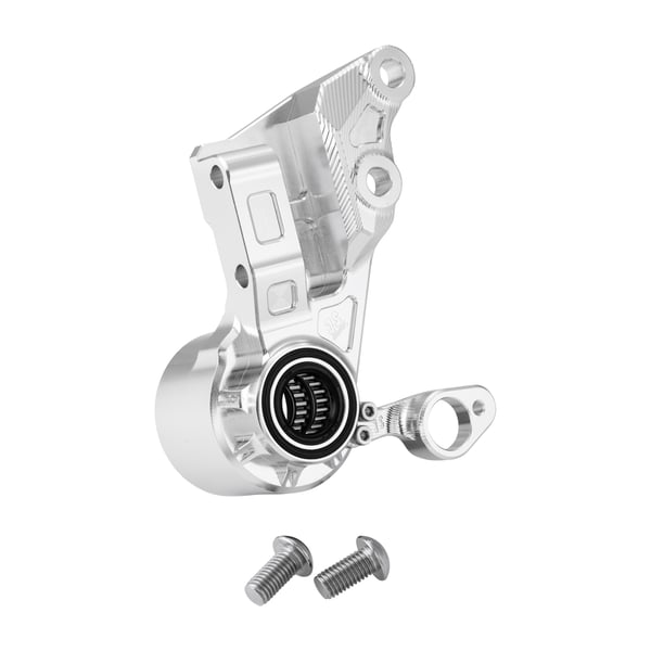 Achsaufnahme JS MANUF, für BREMBO P4 Bremszange für Vespa Primavera/Sprint 125-150ccm ('17-)