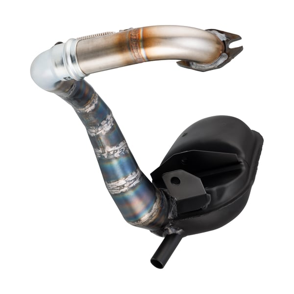 Rennauspuff DEXTER Modern Box 32 W1R für Vespa PK50-125/S/XL/XL2