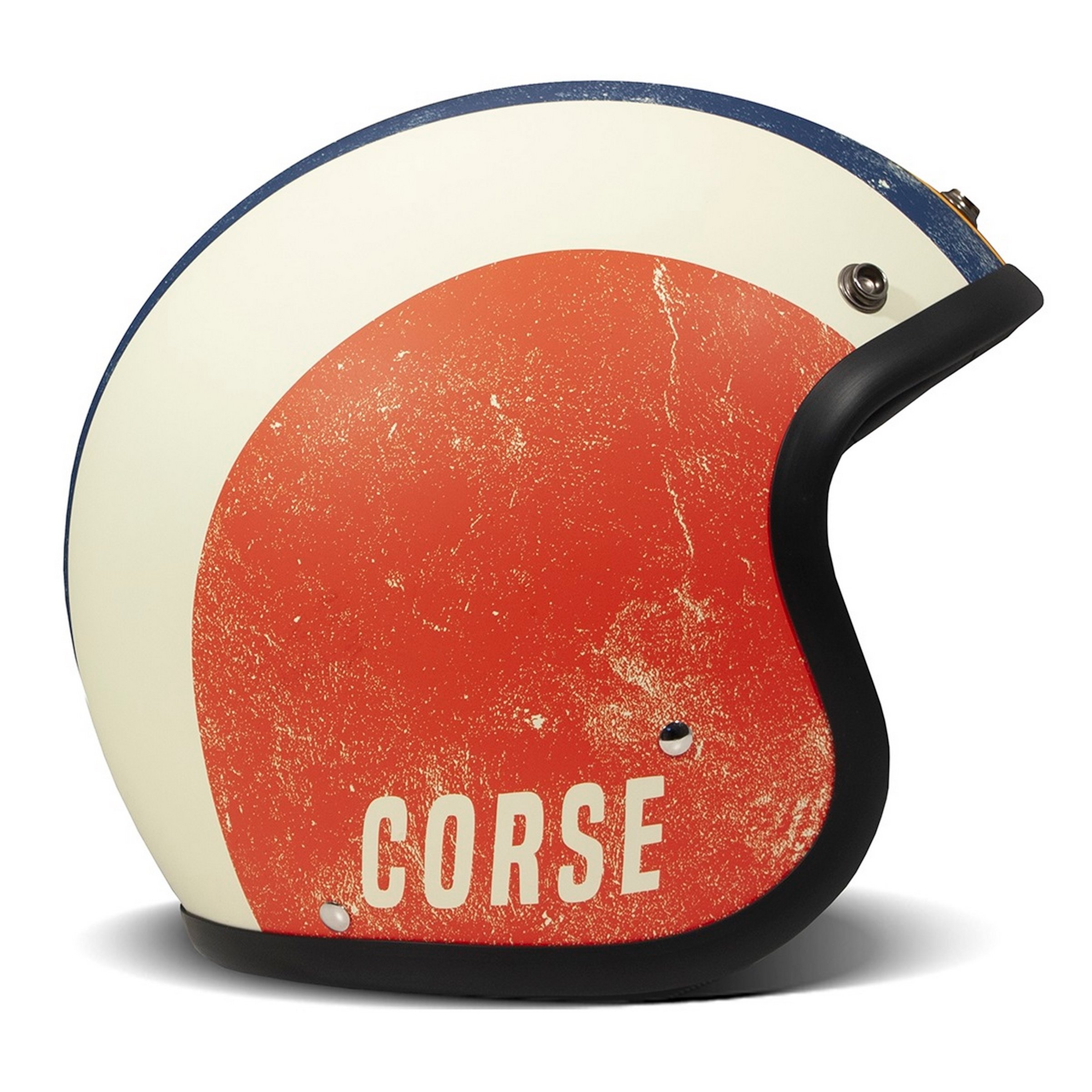 Helm DMD RETRO Squadra Corse, weiß matt, Gr. XXL, 61cm Jethelm