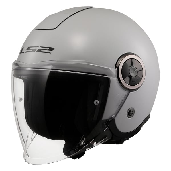 Helm LS2 Classy, grau glänzend, Gr. S, 53-54cm Jethelm