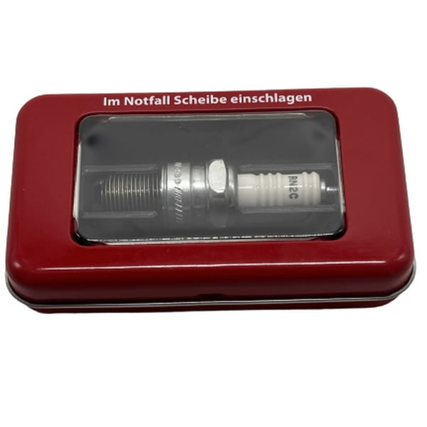 Zündkerzenbox VESPTEC Notfallbox rot 