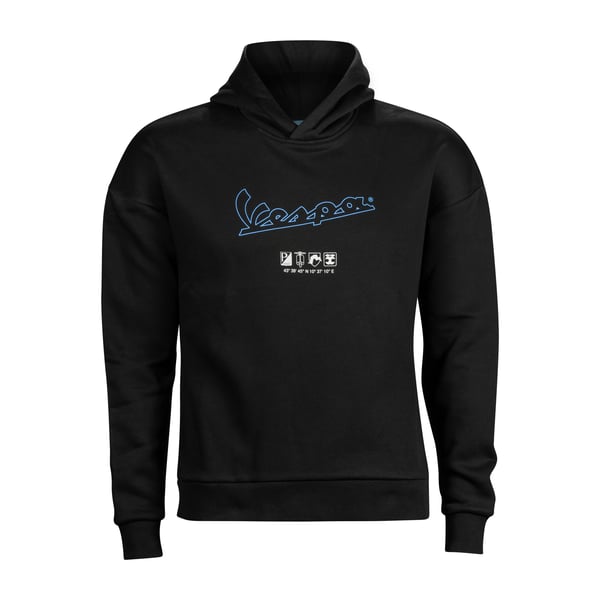 Kapuzen-Sweatshirt/Hoodie PIAGGIO 'Vespa' Größe: L Unisex