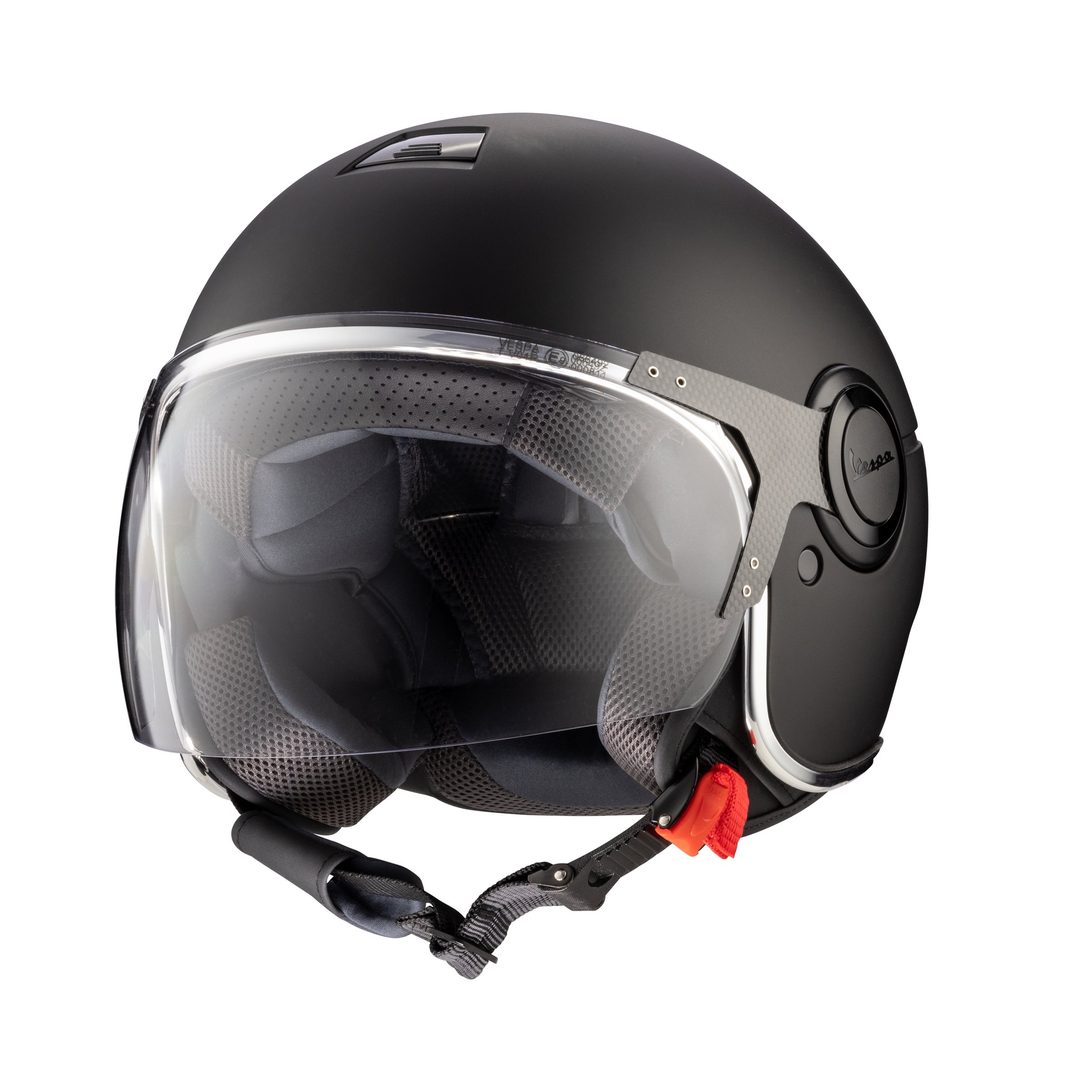 Helm PIAGGIO Vespa Argentario, schwarz matt, opaco, 99/C, Gr. XS, 54cm Jethelm