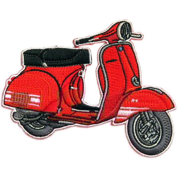 Aufnäher mit Motiv Vespa Rally 200 Motorroller 