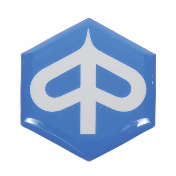 Emblem 'PIAGGIO' Kaskade 295596 für PIAGGIO Free/NRG/Sfera/Storm/TPH 50-125cm