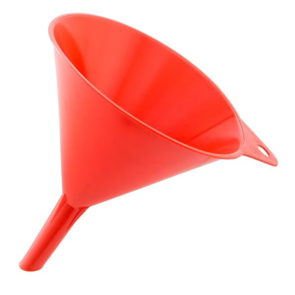 Trichter HÜNERSDORFF für Tank/Kraftstoffkanister rot 
