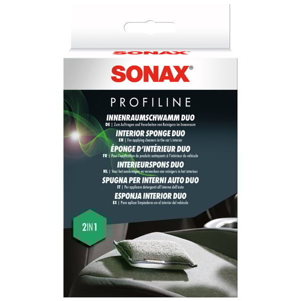 Schwamm SONAX PROFILINE InnenraumSchwamm Duo 2in1 