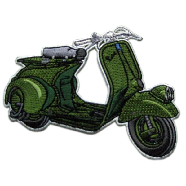 Aufnäher mit Motiv 'Vespa 125' Motorroller, Baujahr 1948 