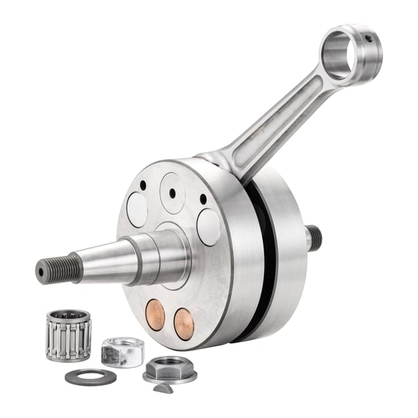 Vollwangenwelle 220 Zylinder EGIG Performance S/R für Vespa 50-125/PV/ET3/PK 50-125/S/XL/XL2