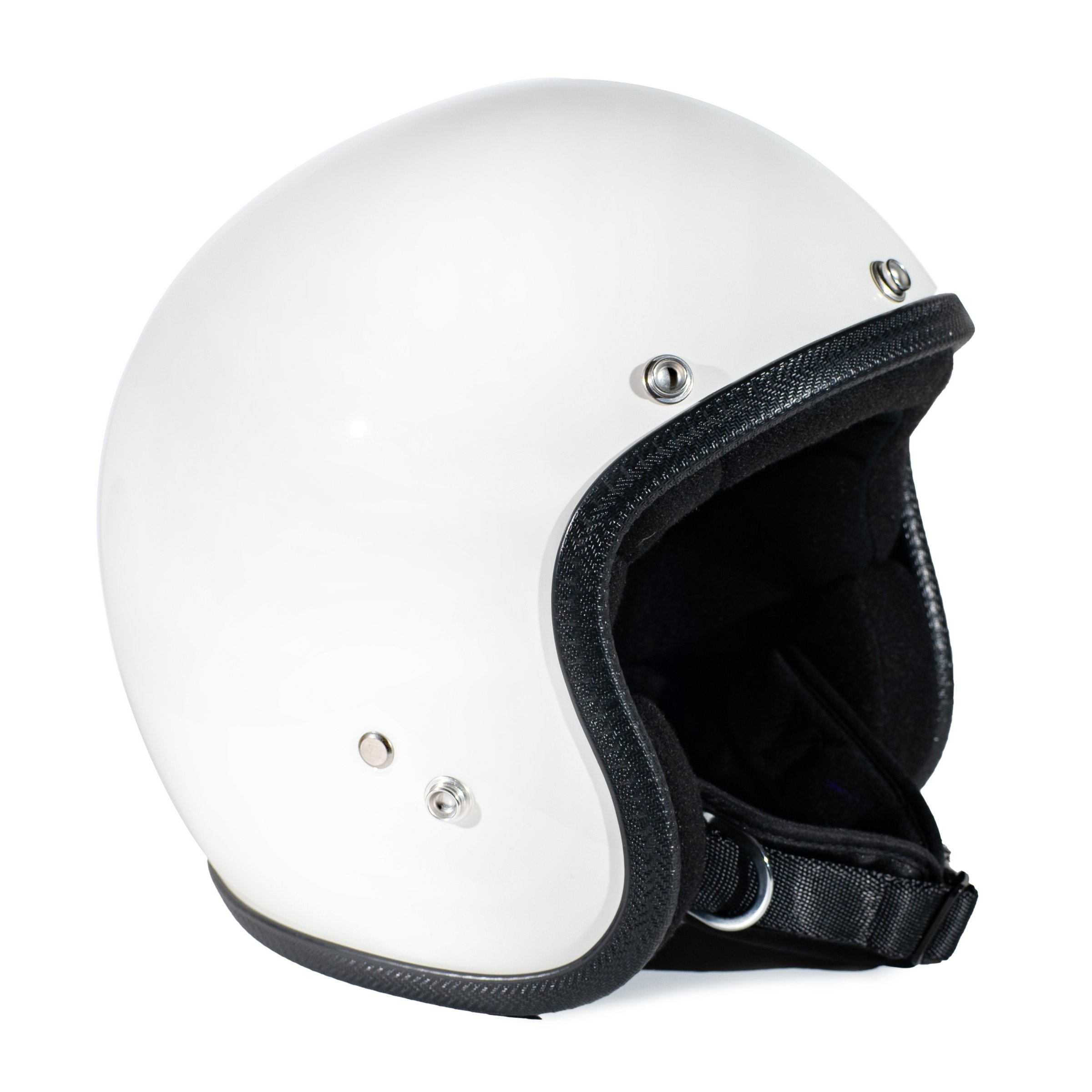 Helm 70'S PASTELLO Vintage, weiß, Gr. XS, 53-54 Jethelm