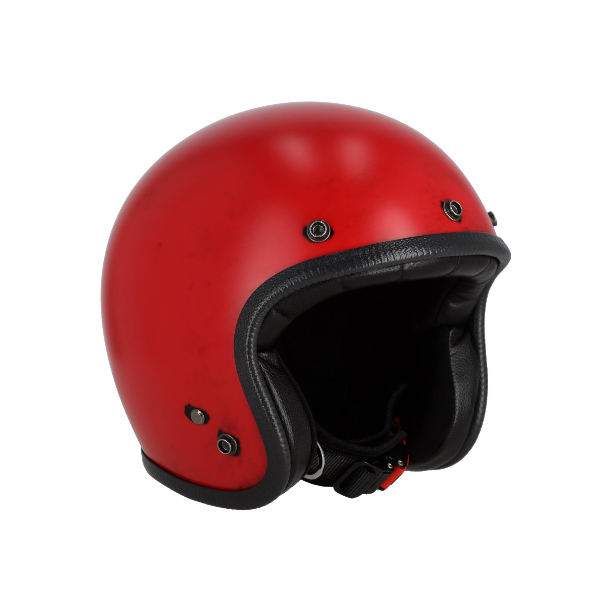 Helm 70'S PASTELLO Dirty, rot, Gr. S, 55-56 Jethelm