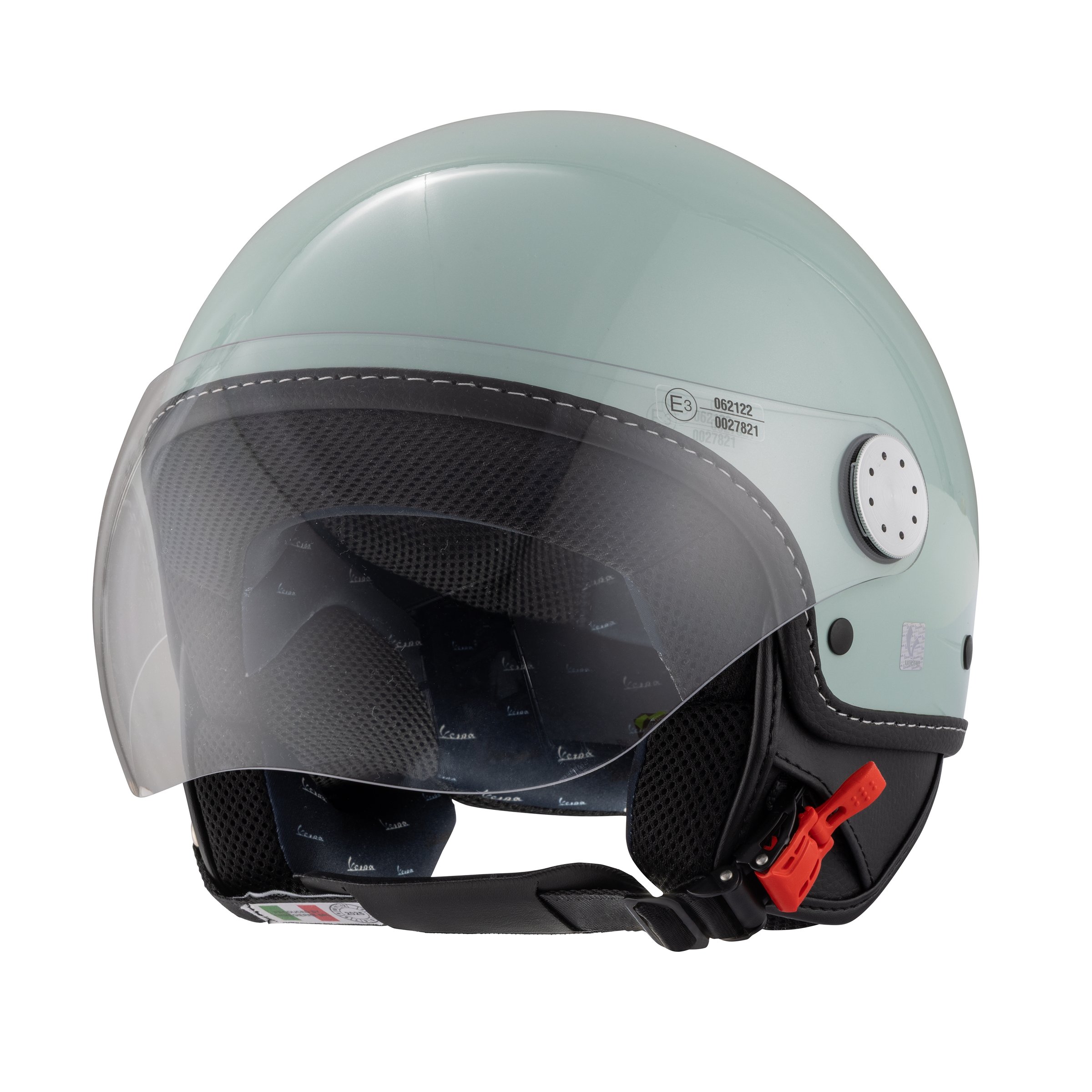 Helm PIAGGIO Vespa Demi Jet Langhe, grün/latte menta, 350/A, Gr. M, 57-58cm Jethelm