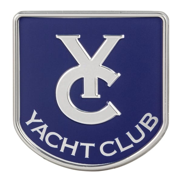 Schriftzug 'Yacht Club' Gepäckfach 2H002765 für Vespa GTS Super/Primavera 50-300ccm Yacht Club ('18)