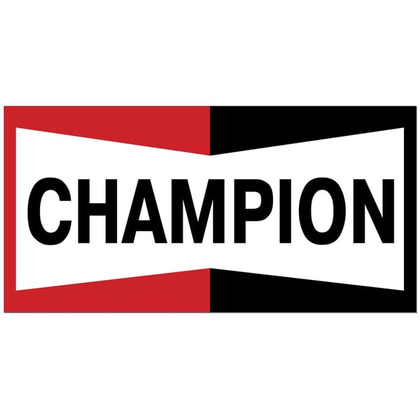 Aufkleber mit Motiv 'Champion' 