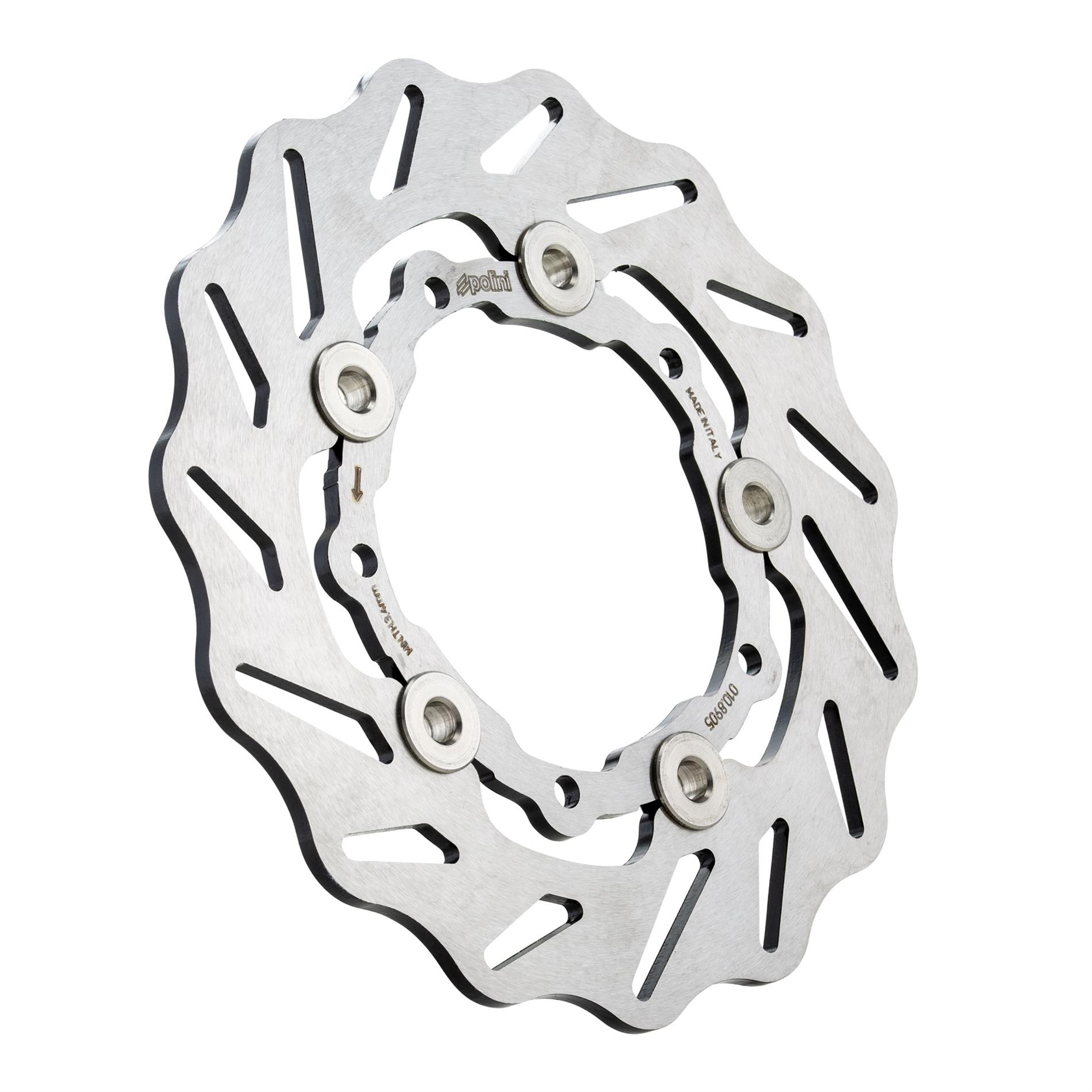 Bremsscheibe POLINI Road vorne 175.0006 für Vespa PX 125-200 E '98/MY/'11/ET2/ET4/LX/LXV/S/Primavera/Sprint 50-150ccm/LML Star 125-200 2T/4T für Vespa PX 125-200 E '98/MY/'11/ET2/ET4/LX/LXV/S/Primavera/Sprint 50-150ccm/LML Star 125-200 2T/4T