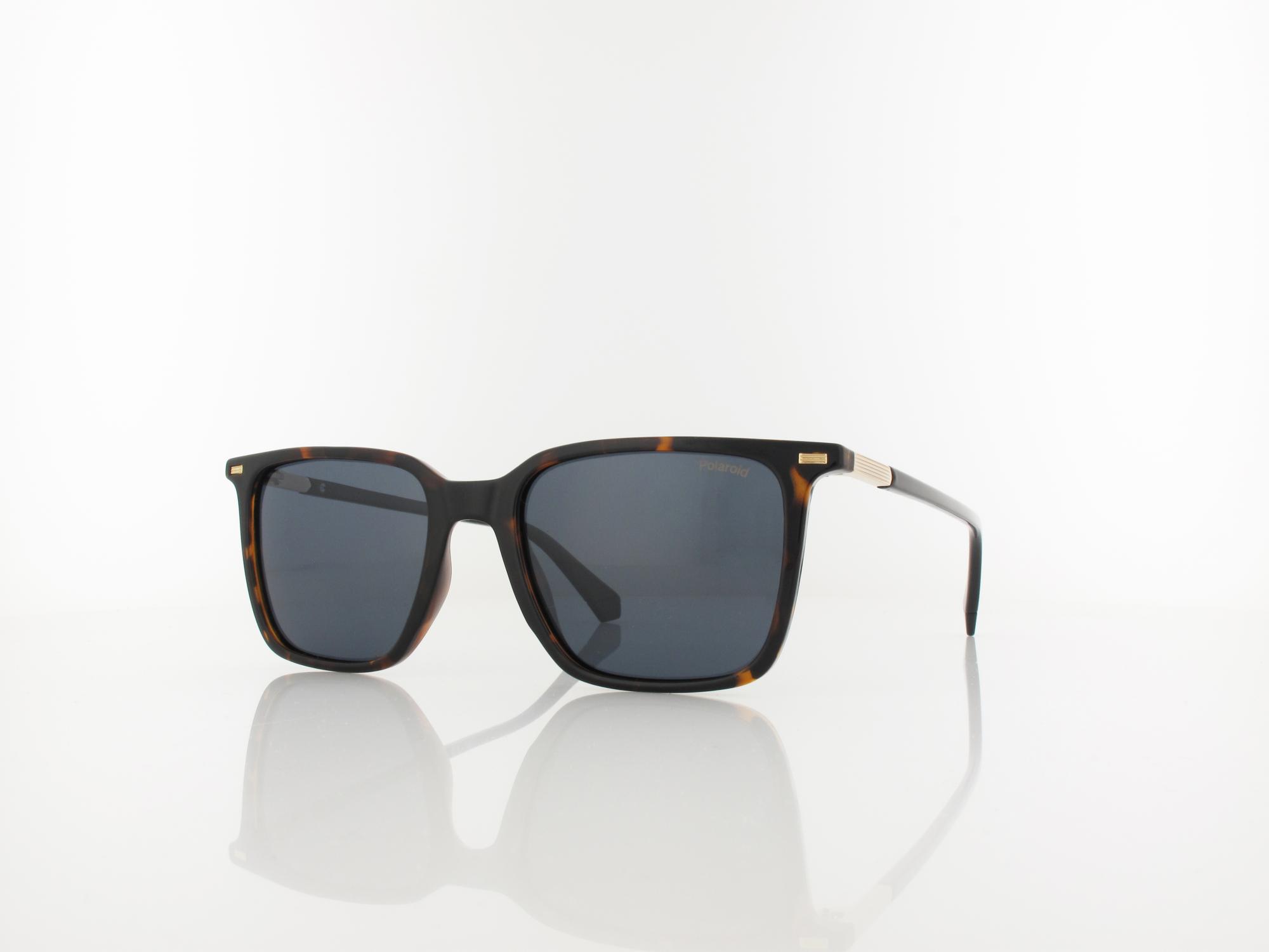 Polaroid PLD 4183/S/X 086/C3 53 havana / blue polarized