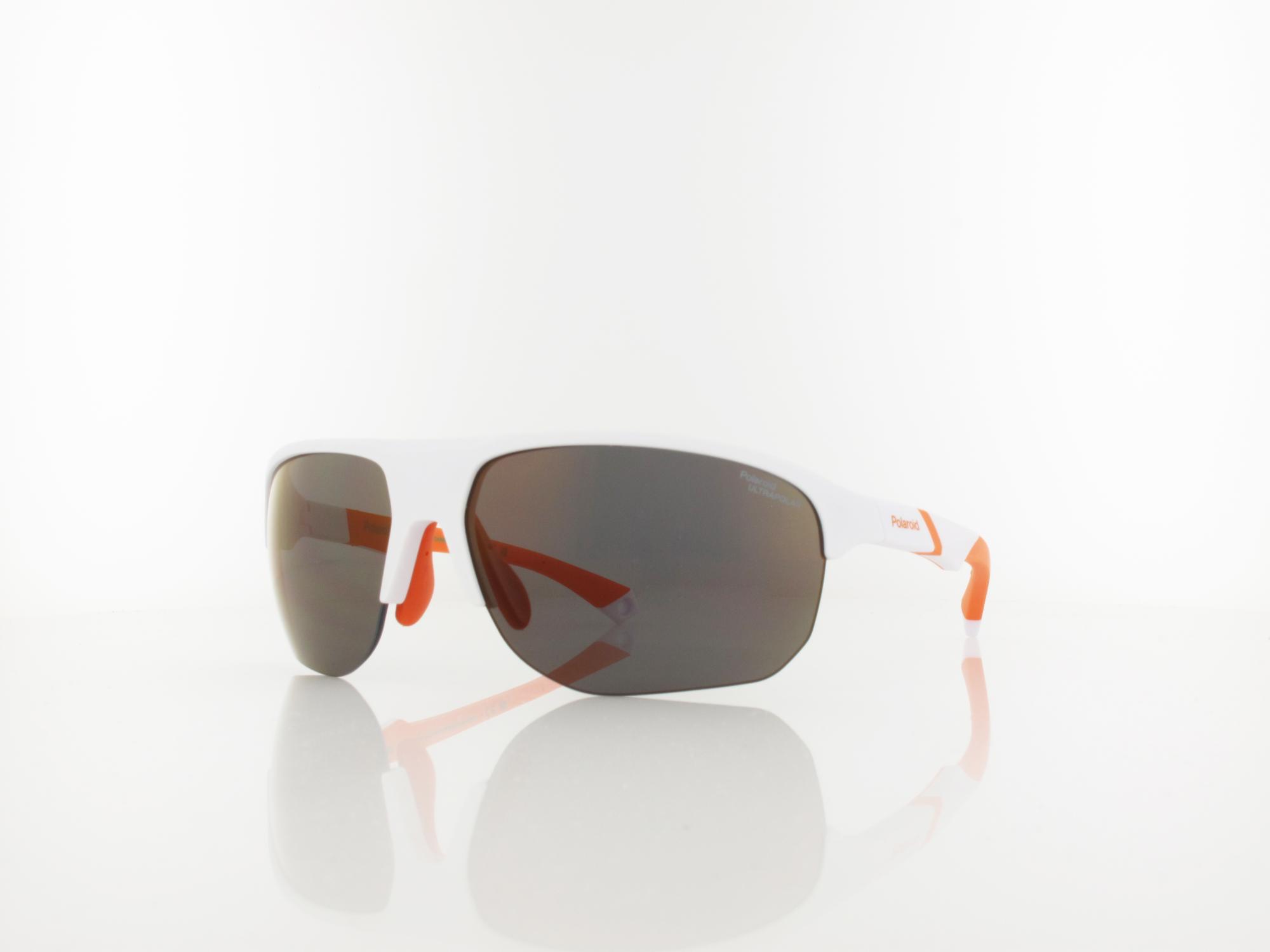 Polaroid PLD 7059/S 6HT/BG 70 matte white / red multilayer polarized hightcontrast