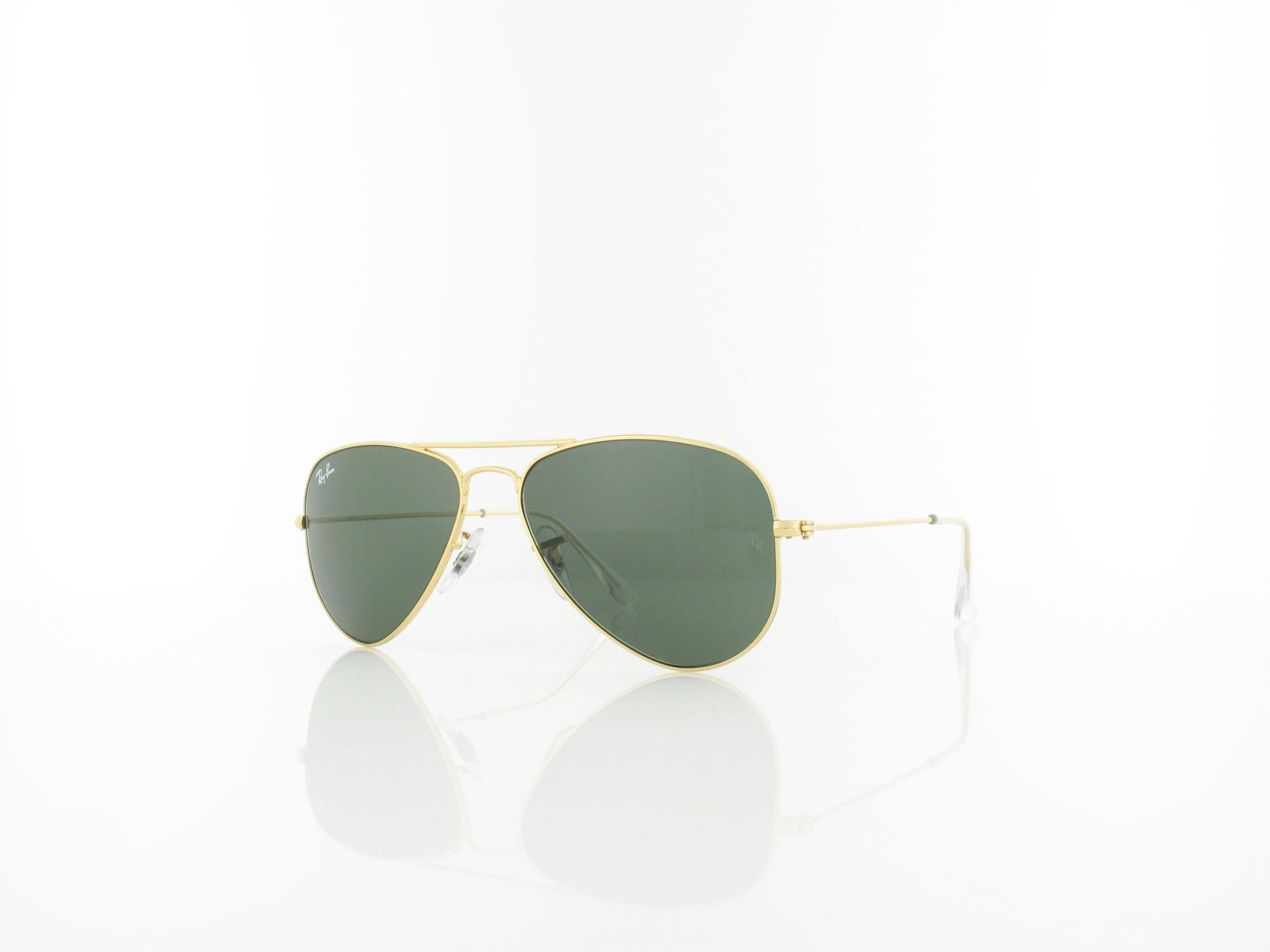 Ray Ban Aviator Small Metal RB3044 L0207 52 arista / crystal green
