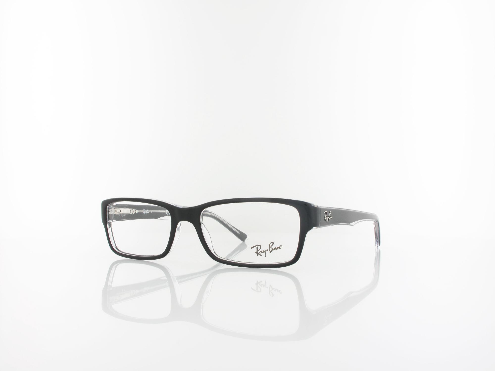 Ray Ban RX5169 2034 52 black / transparent