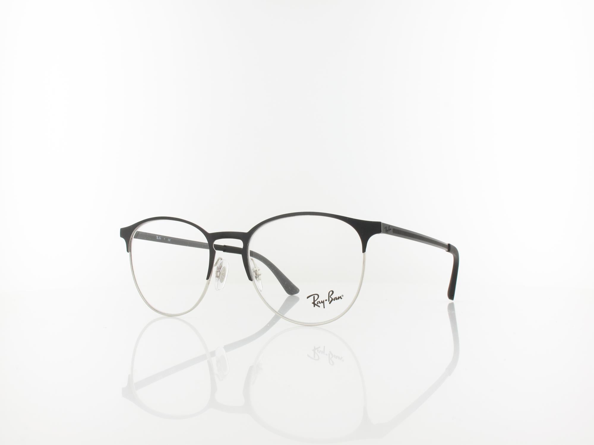 Ray Ban RX6375 2861 51 silver on top black