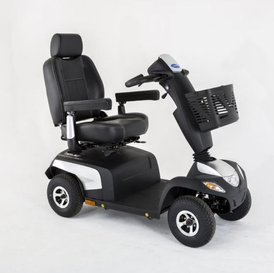 Invacare Orion PRO 10 km/h TÜV, 4-Rad-E-Mobil, Elektromobil 10 km/h, Silber, das komfortable Seniorenmobil von Invacare Scooter