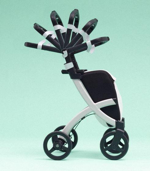 Rollz Flex Shopping Rollator, Design: denim grey, bis 125kg, mit Flip Brake Bremse (Auslaufmodell) neu: Rollz Flex² mit Rollator-Bremssystem