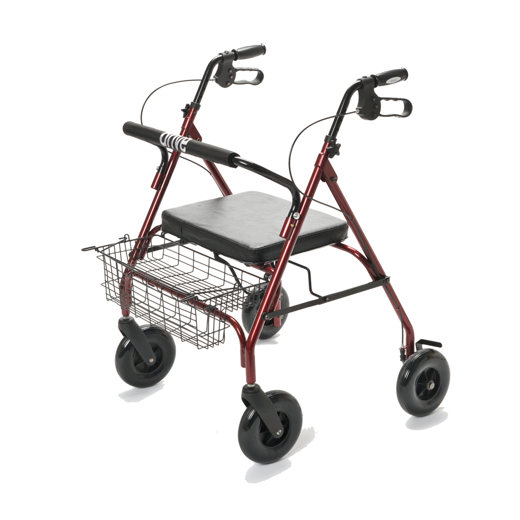 Drive Medical Rollator GoLite 200 für Sicherheit und Mobilität bei hoher Belastung
