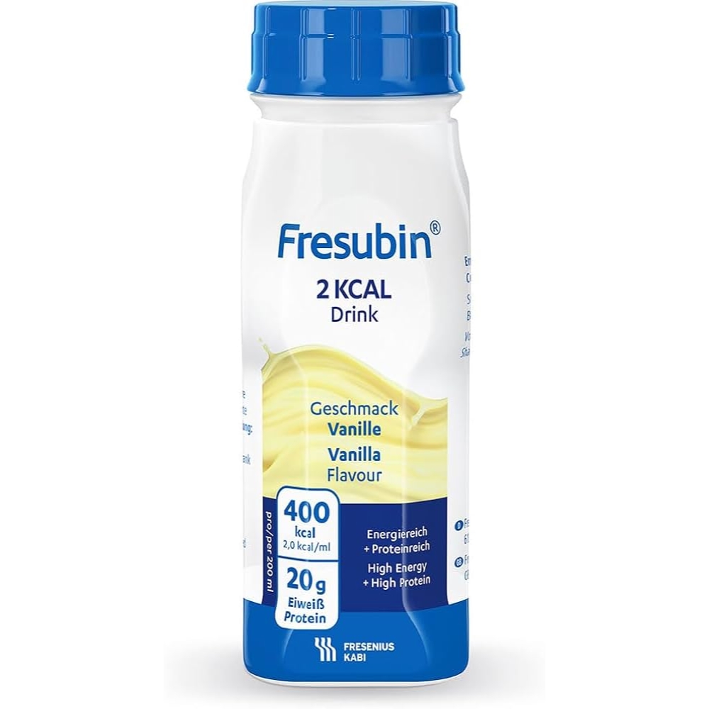 Fresubin 2kcal Drink Vanille (24x200ml) Trinknahrung - so schmeckt Lebensqualität (#1043)