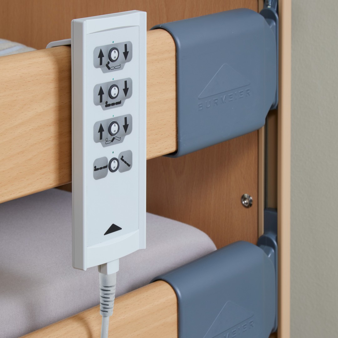Handbedienteil für Dali II, Dali Low Entry +  Arminia III Pflegebetten, 24V Betten, kabelgebunden