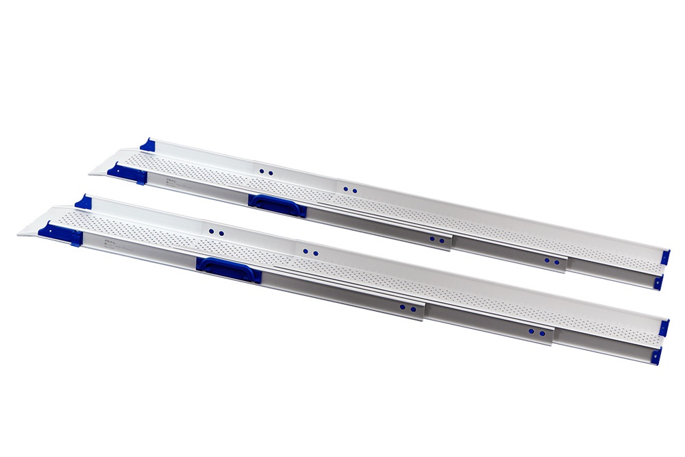 Feal PerfoLight Teleskop-Rampe 116-288, HMV, Etac Rampe, Paar, Stufenhöhe bis 60cm, bis 250kg