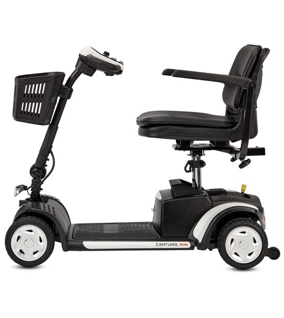 Elektromobil Bischoff & Bischoff Centuro Mini, wendige Stadtscooter, 6 km/h, Fahrwerk gefedert, zerlegbar ohne Wekzeug, bis 136 kg Personengewicht (Nachfolger des Flip)