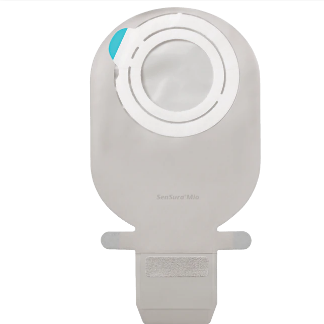 SenSura Mio Flex Ausstreifbeutel, Mini, lichtgrau, RR 50mm, Beutelinhalt 70ml, P=30 Stück, PZN 10202331