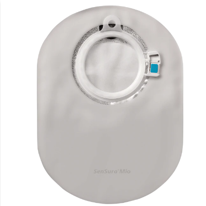 SenSura Mio Click geschlossener Beutel, Midi, 390ml, RR 60mm, lichtgrau, P=30,