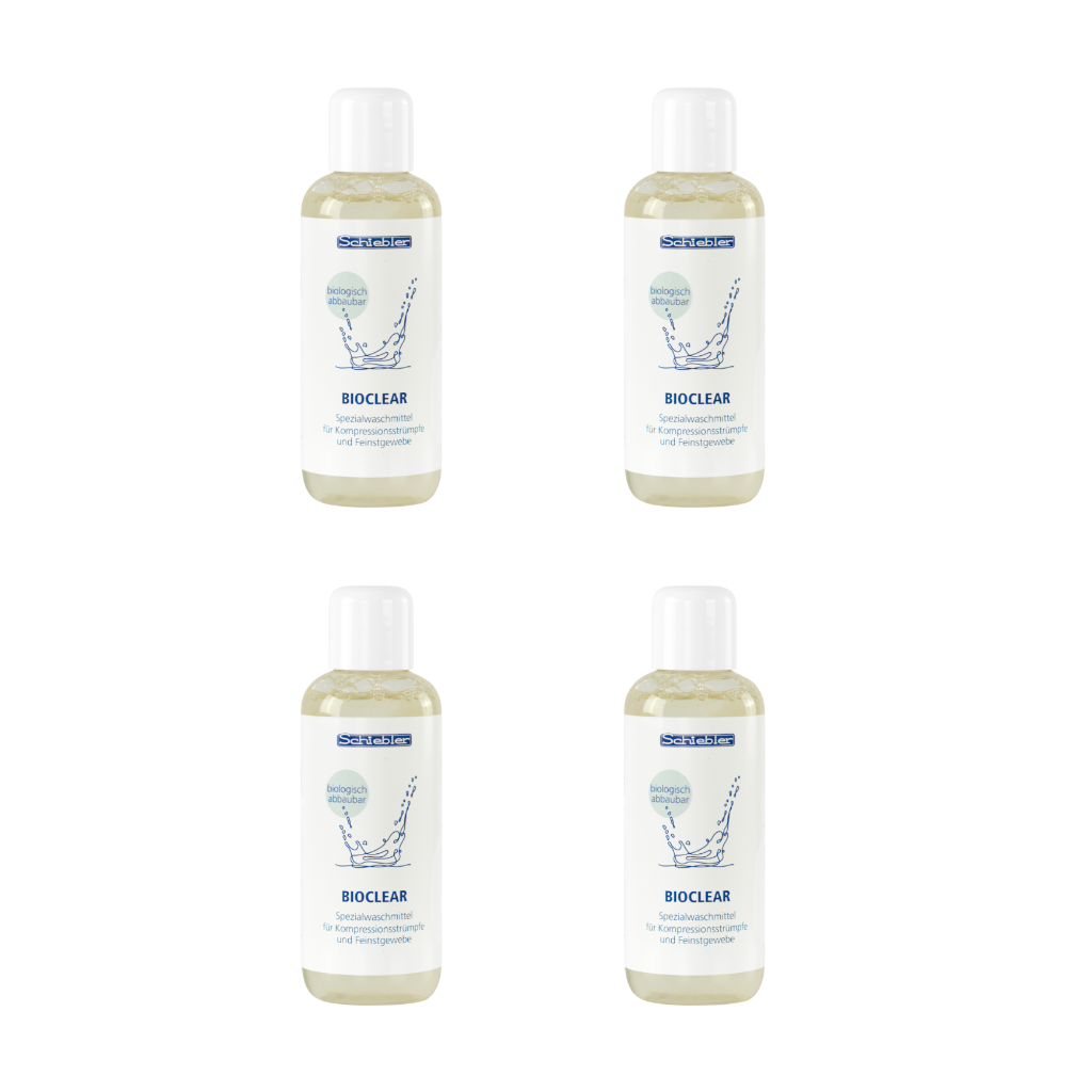 Schiebler Waschmittel Spezial für Kompressionsstrümpfe, ca. 150ml, 4er pack