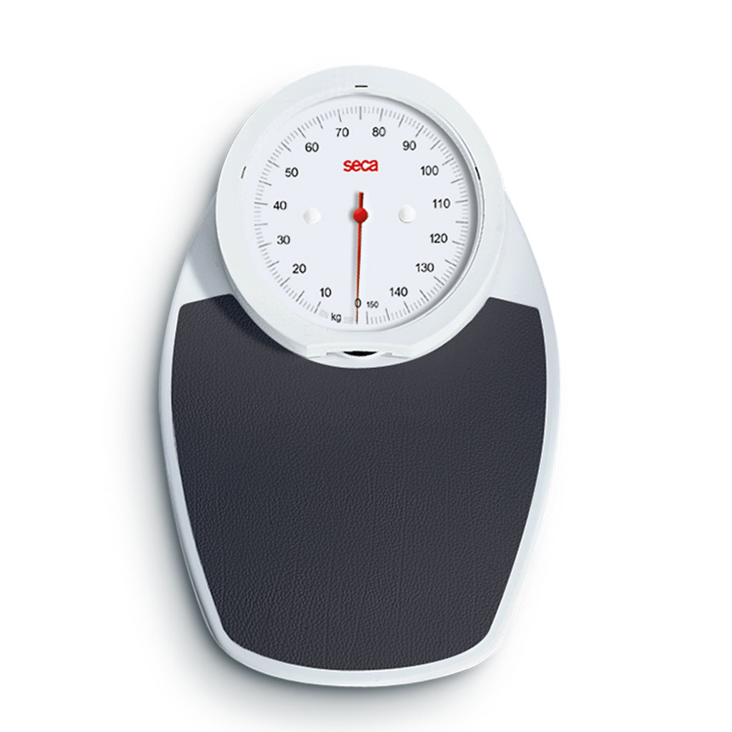 Seca Viva 750 Flachwaage, Farbe schwarz, bis 150kg, mechanische Personenwaage