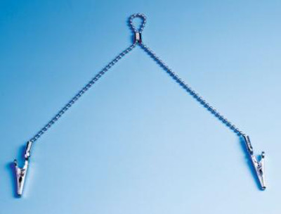 Servietten-Kette von Russka fixiert Servietten, da wo sie hingehören