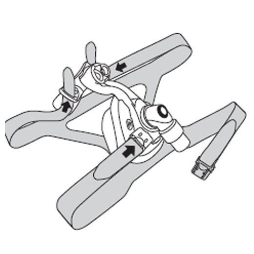 Kopfband für Resmed Mirage Maske, Zubehör für CPAP Maske von Resmed