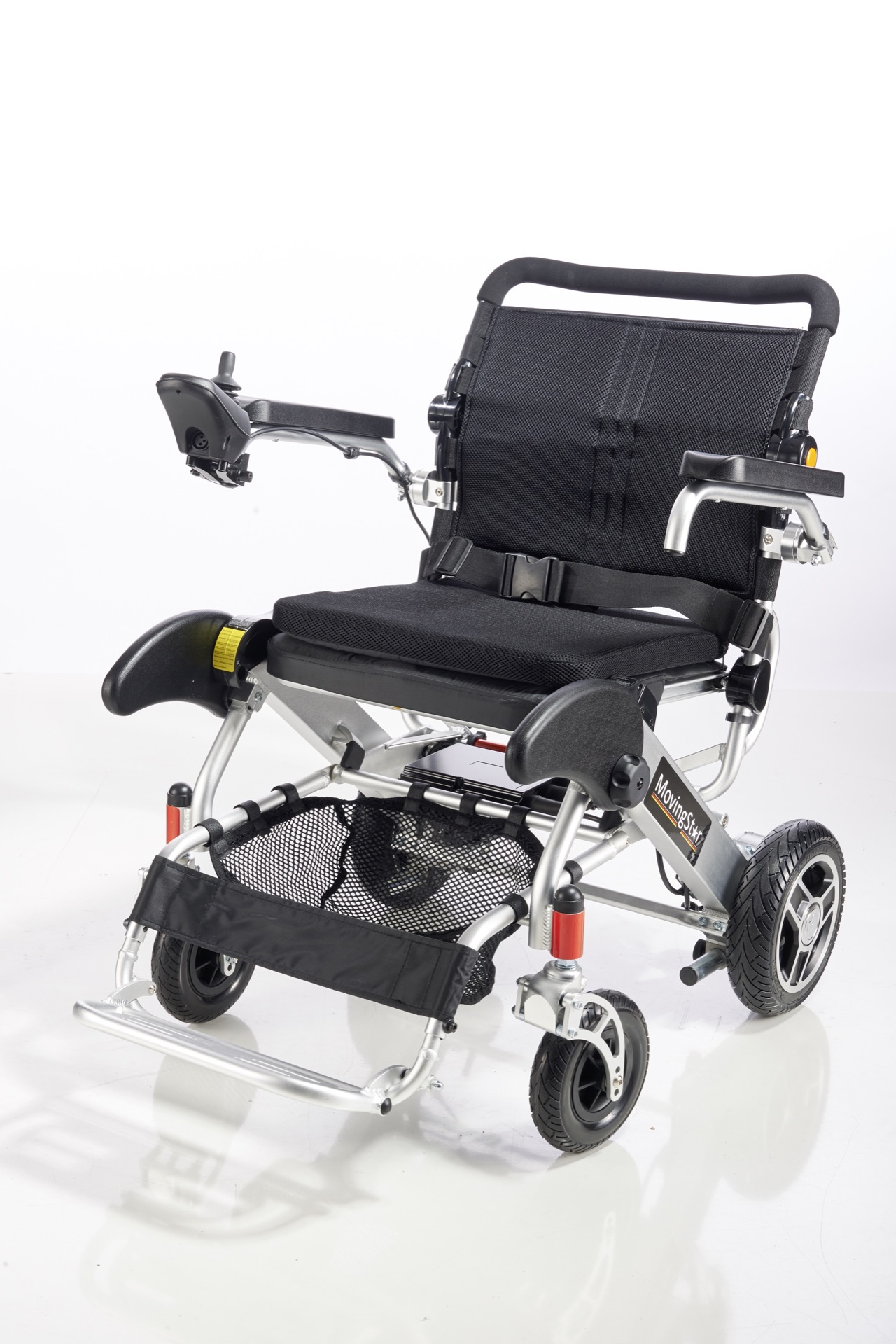 Movingstar 401 (XL), Elektro Rollstuhl, faltbar, nur 26,5 kg Gewicht, bis 150kg