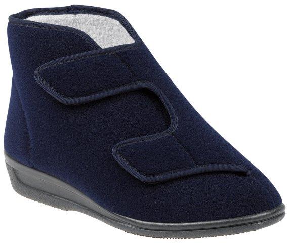 Liromed 477 Polyamid Verbandschuh, Farbe marine,  Futter: 100% Baumwolle & Silberausstattung