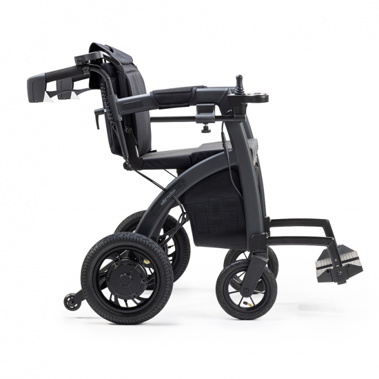 Rollz Motion Electric AllinOne, Elektro-Rollator + Elektro-Rollstuhl, bequeme Sitzfläche, 3-in-1-Rollator + Transportrollstuhl + Elektrorollstuhl (#1235862)