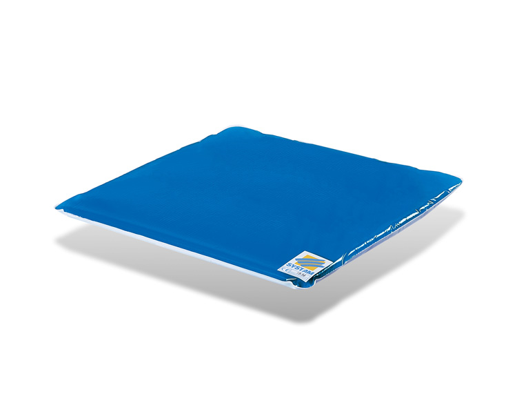 Systam P311C Gelkissen, 45x43cm, HMV, Rollstuhl-Gelkissen mit qualitativ hochwertigem Elastomer, Anti-Dekubitus-Kissen bis 140kg
