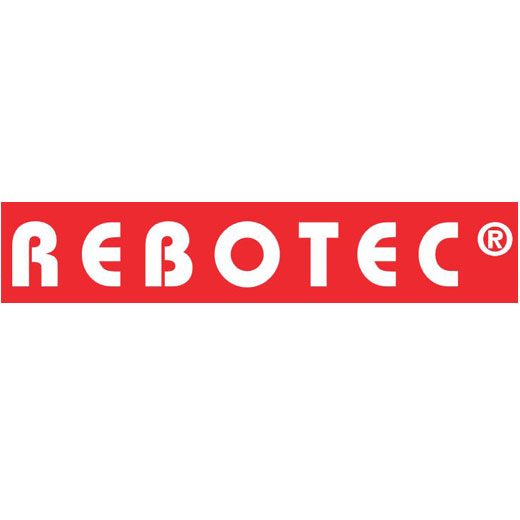 Rebotec Bonn Toilettenstuhl, Jubiläumsmodell ''Retrodesign'' grau/blau, HMV, Kunststoff, Limited Edition, 4 Feststellbremsen, komplett mit Eimer, Armlehnen und Fußstützen, 5''-Räder, bis 130kg