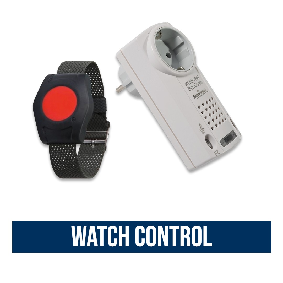 Kubivent Notruf-Set Watch-Control mit Empfänger und Funksender als Armband