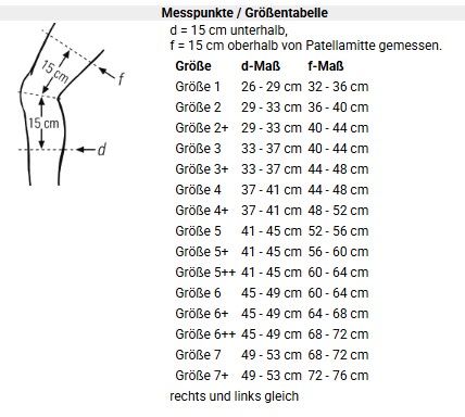 Bort StabiloGen Eco Sport Kniebandage, mit COOLMAX und Haftband
