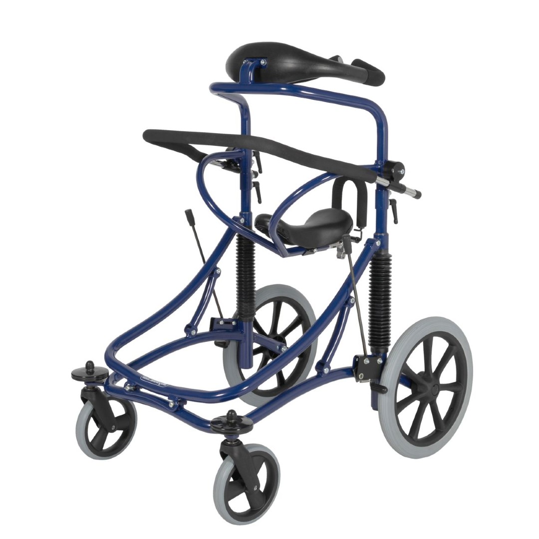 (Einzelstück) VELA Meywalk 2000 medium, (ehem. Easy-Walker) Gehtrainer mit absenkbarem Sitz, inkl. Thoraxring 105cm + Druckfeder ab 65 - 80 kg Komplettpreis