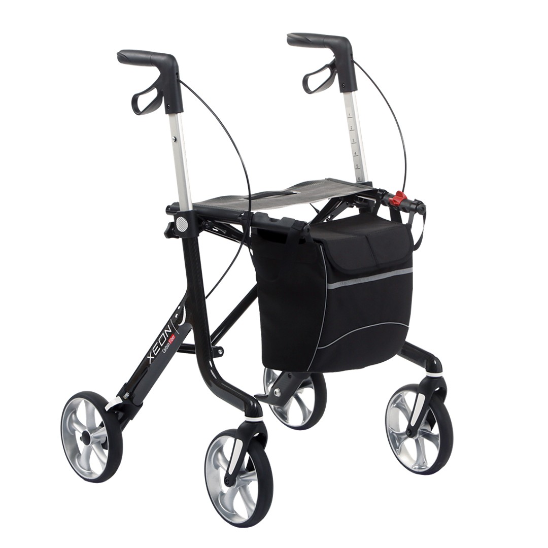 XEON CARBON Rollator Exklusiv mit Rezeptanrechnung, Ultra Leichtgewichts Rollator, einer der leichtesten Leichtgewicht-Rollatoren, ab 419 € Eigenanteil mit gültigem Rezept*
