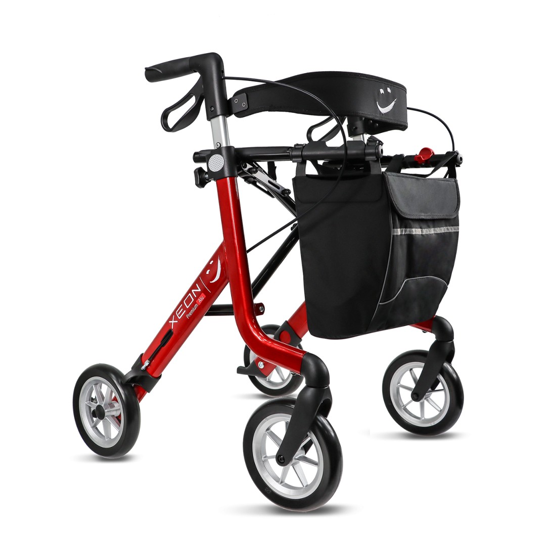 XEON ALU Rollator mit Rezeptanrechnung, leichter und komplett aussgestattet inkl. Soft-Bereifung, ab 299 € Eigenanteil mit gültigem Rezept*